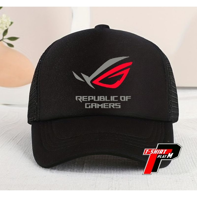 Asus Rog Republic of Gamers Baseball Cap | Shopee Philippines