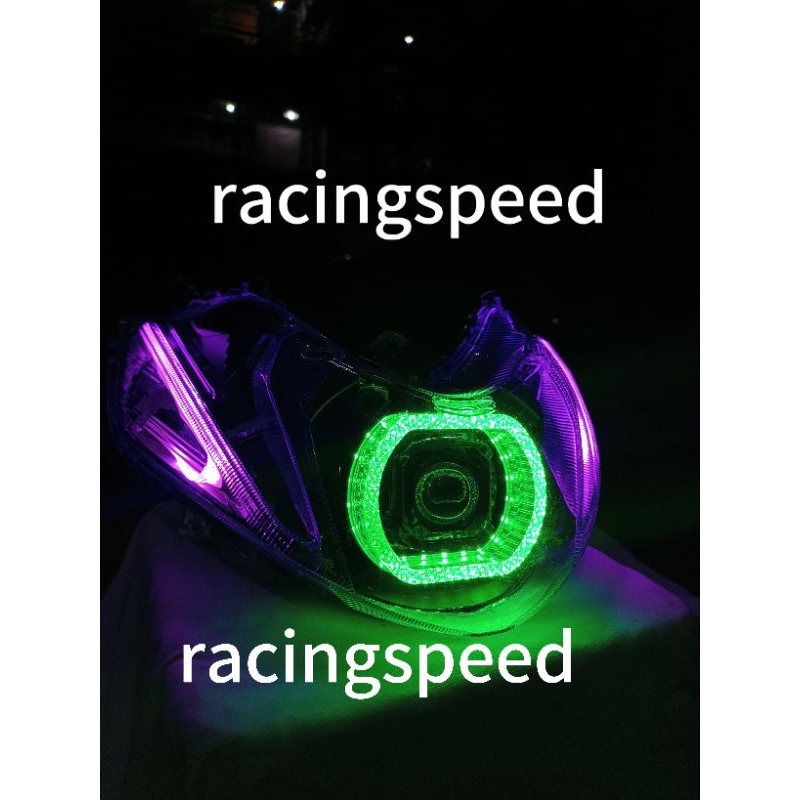 Mio m3 / Mio zcustom biled rgb matrix x1 bluethooth Headlight Package ...