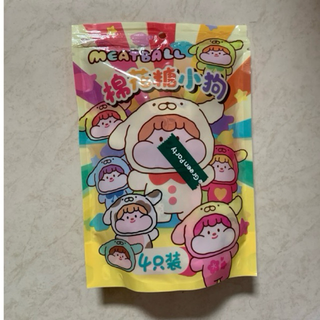 Meatball bb nuts cotton candy puppy figure Nuts Original 100% | Shopee ...