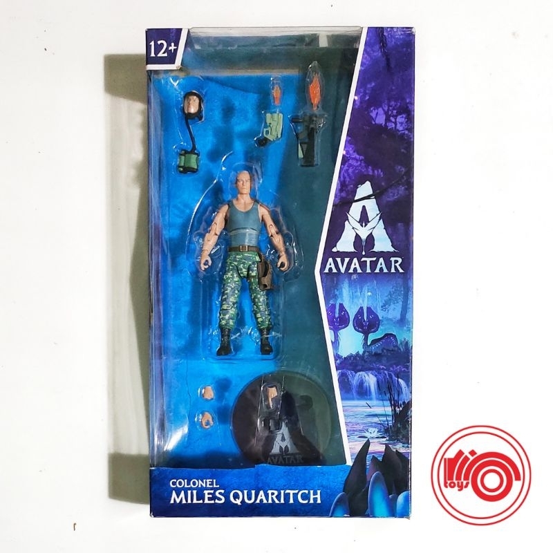 Figurine Colonel Miles Quaritch (Avatar) - 10 Cm - McFarlane Toys - Neuve Sous Blister