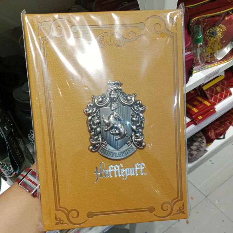 Miniso Harry potter A5 PU Embossment Hardcover Book(96 Sheets) | Shopee ...