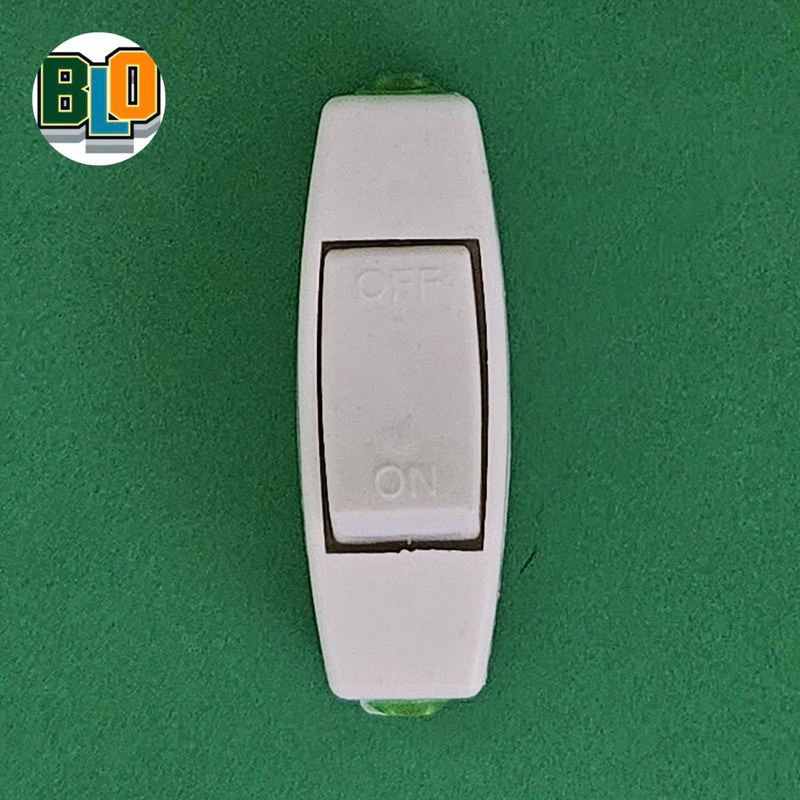 PUTIH Tofuda A9 Brass Terminal White Jumbo Hanging Switch | Shopee ...