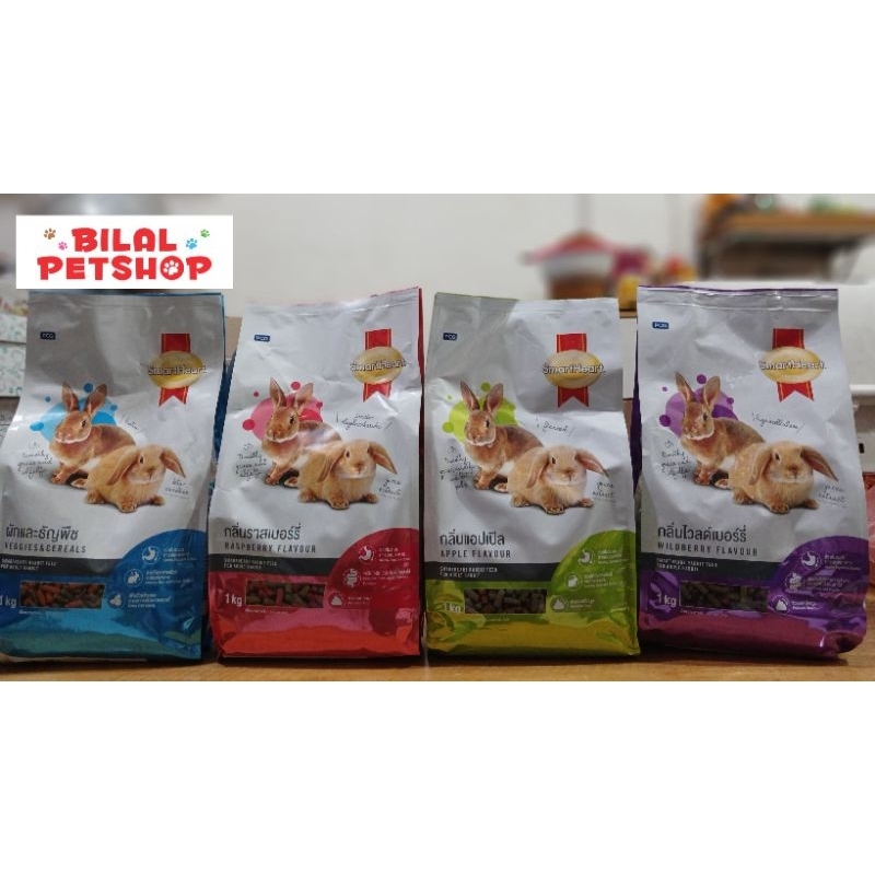 Smart Heart Rabbit Food Rabbit Food 1kg Rabbit NEW PACKAGING Adult ...