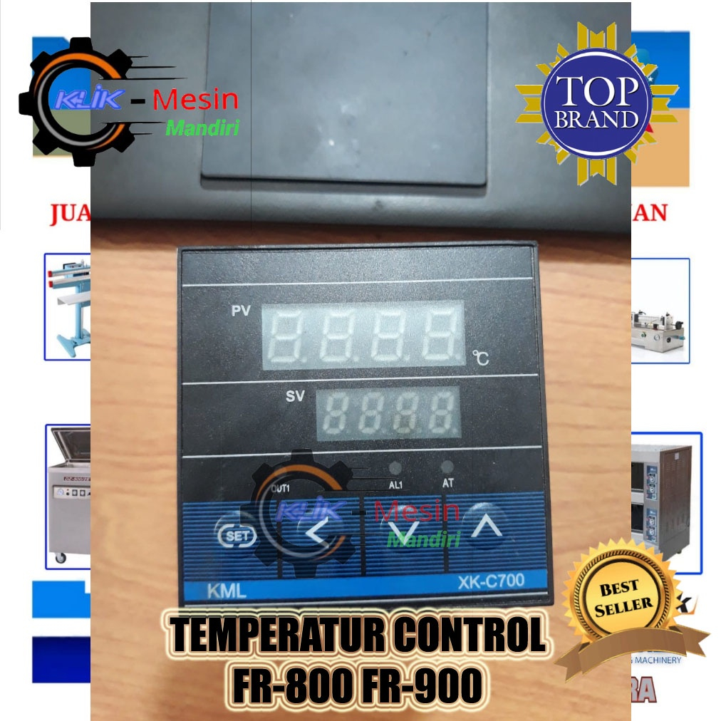 Temperature Control Continuous Sealer FR-800 FR-900 Heat Temperature ...
