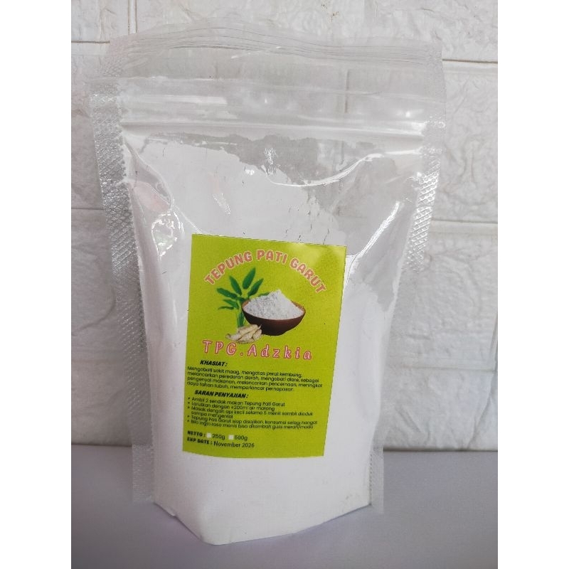 Packet of 3 Garut Starch Flour 500 grams, medicine for stomach, stomach ...