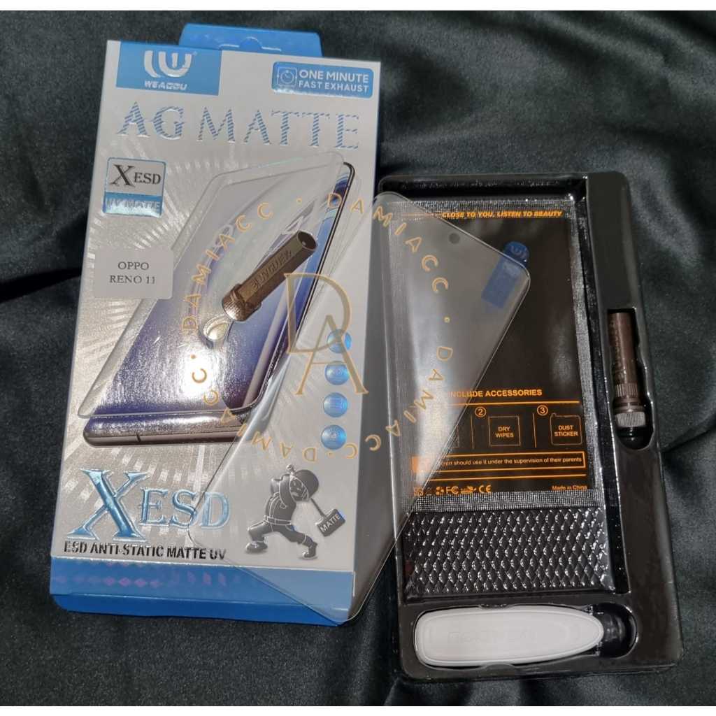 Tg uv matte oppo reno 12 reno 12 pro reno 11 reno 10 pro plus 10 pro 10 ...