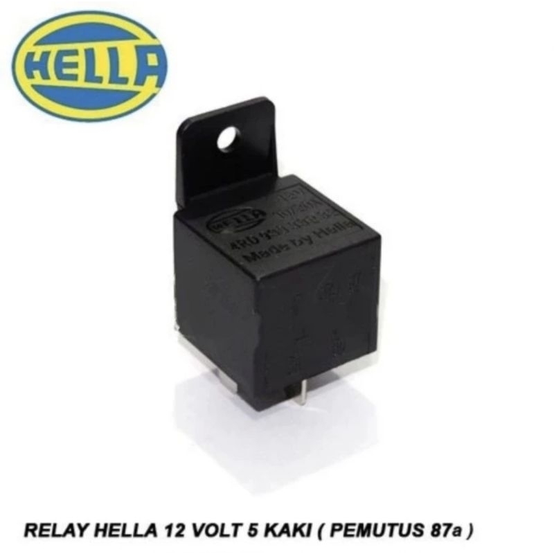 Hella Relay/Rilay/Riley 12V Leg 5/Leg5/K5/K 5 (87A) Breaker 10/20A ...