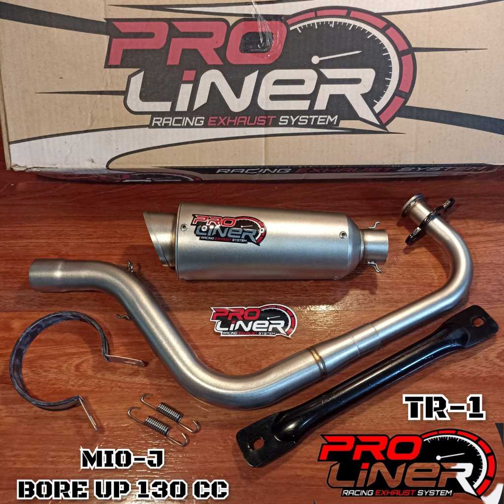 PROLINER TR1 BORE UP 130 CC FULLSYSTEM ORIGINAL PROLINER RACING EXHAUST ...