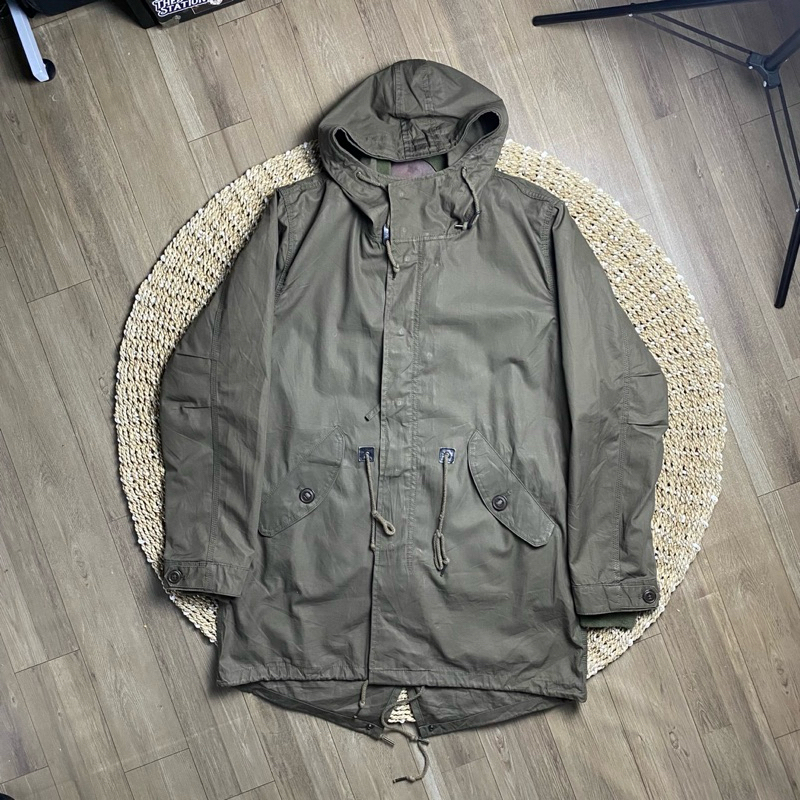 Fishtail MILITARY BACK NUMBER PARKA JACKET VESPA JACKET | Shopee ...