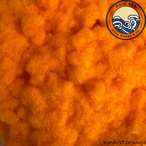 Velvet Flocking Powder Nylon Sunkist Orange Decorative Powder (100g ...