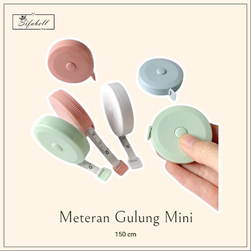 1.5m Mini Roll Meter 150cm Swivel Roll Clothes Meter Tape Belly ...