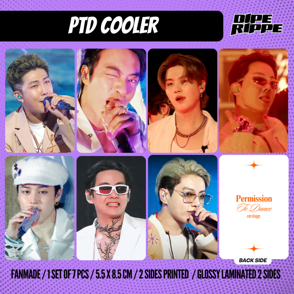 BTS - [1 SET CONTAINS 7 PCS] BANGTAN PTDOS PTD CONCERT | Shopee Philippines