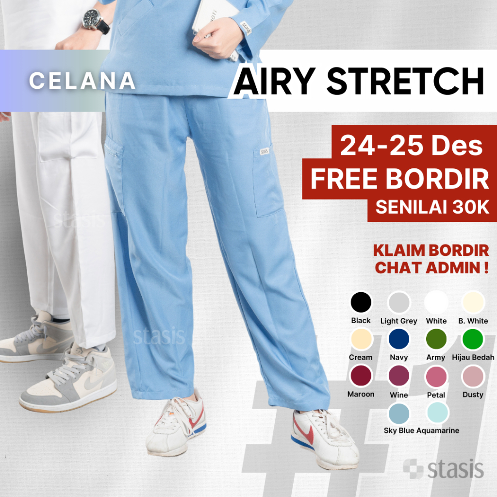 Airy Stretch - Pants - Home Of Stasis - Color I - Medical Scrub OKA ...