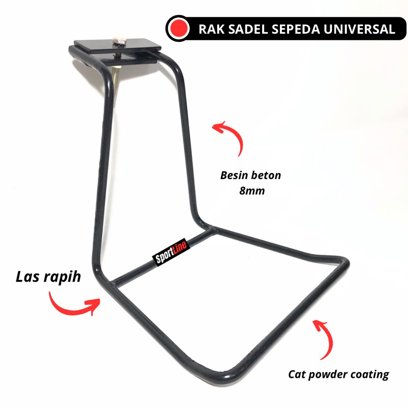 UNIVERSAL CUSTOM BIKE REAR SADEL RACK - Suitable for all bicycles ...