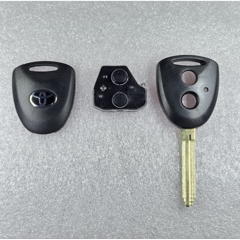 MERAH Remote key for avanza xenia 2022 and above (red rubber) | Shopee ...