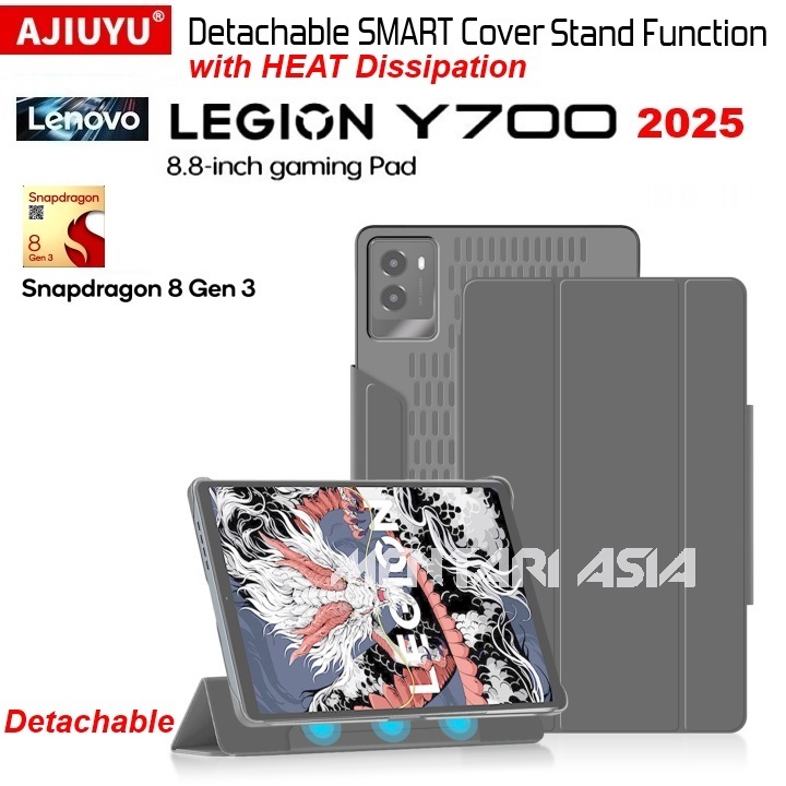 Detachable SMART Cover Lenovo LEGION Y700 2025 AJIYU PREMIUM Case