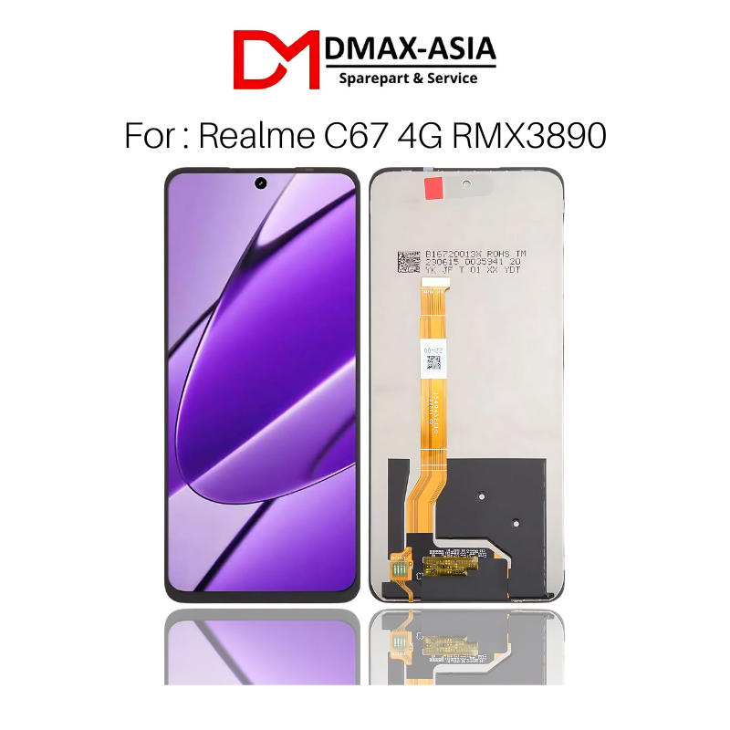 Dmax-asia LCD Realme C67 4G RMX3890 / Realme 12 5G / Realme 12X 5G ...