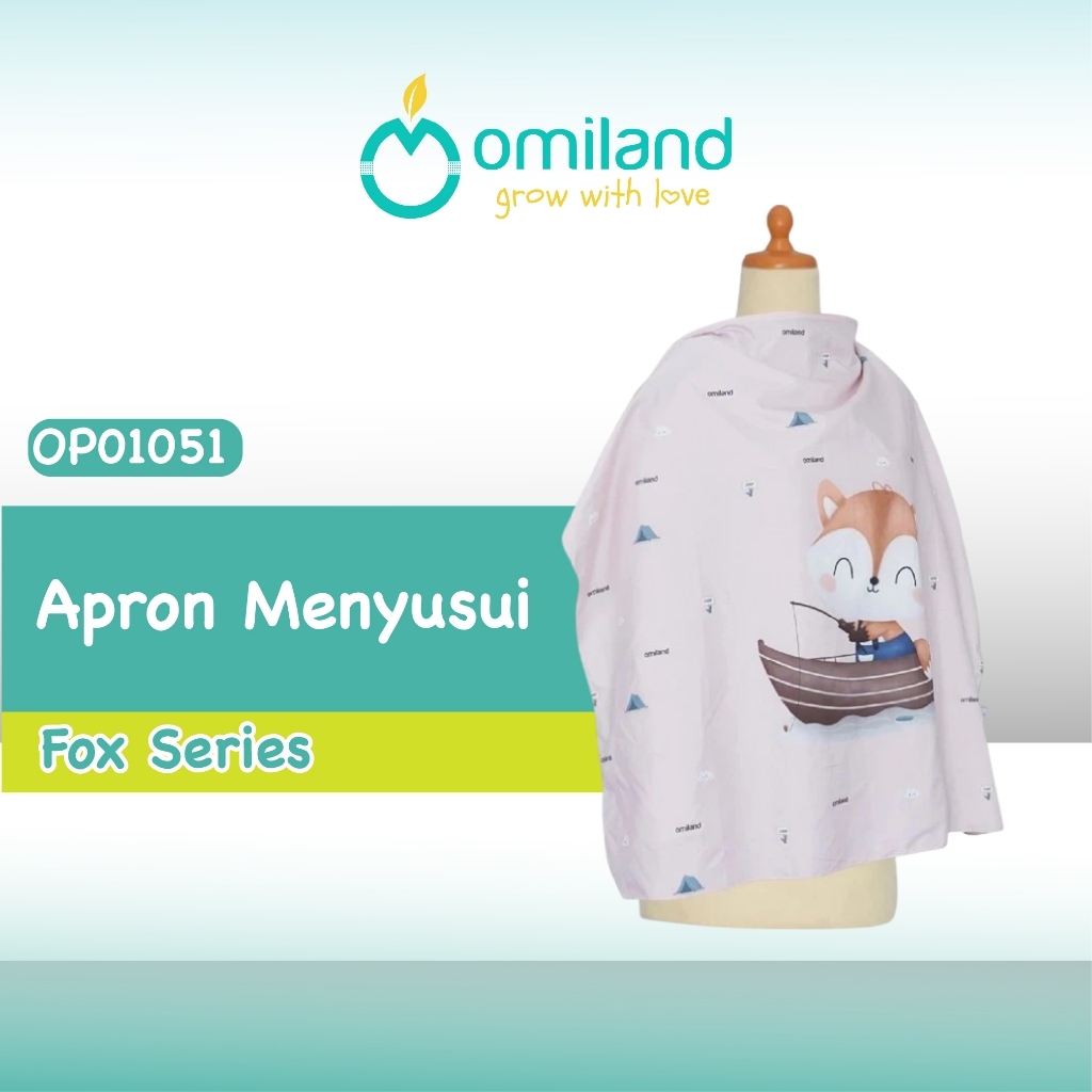 Omiland Fox Series Nursing/Busui Apron | Shopee Philippines