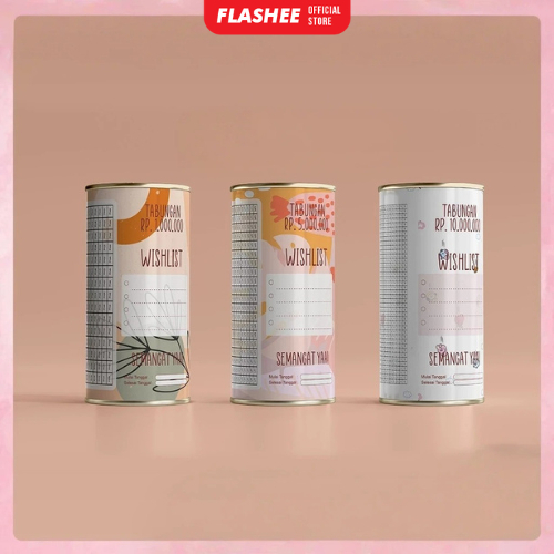 Flashee Bundle Package 3 Pcs Viral Target Piggy Banks Open Close Piggy ...
