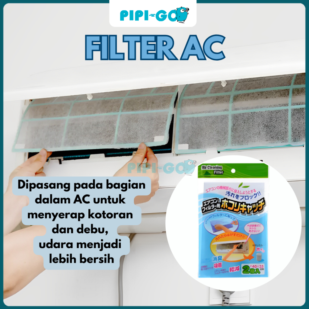 Ppg - Additional AC Filter Dust-Free AC Filter AC Dirt Filter | Shopee ...