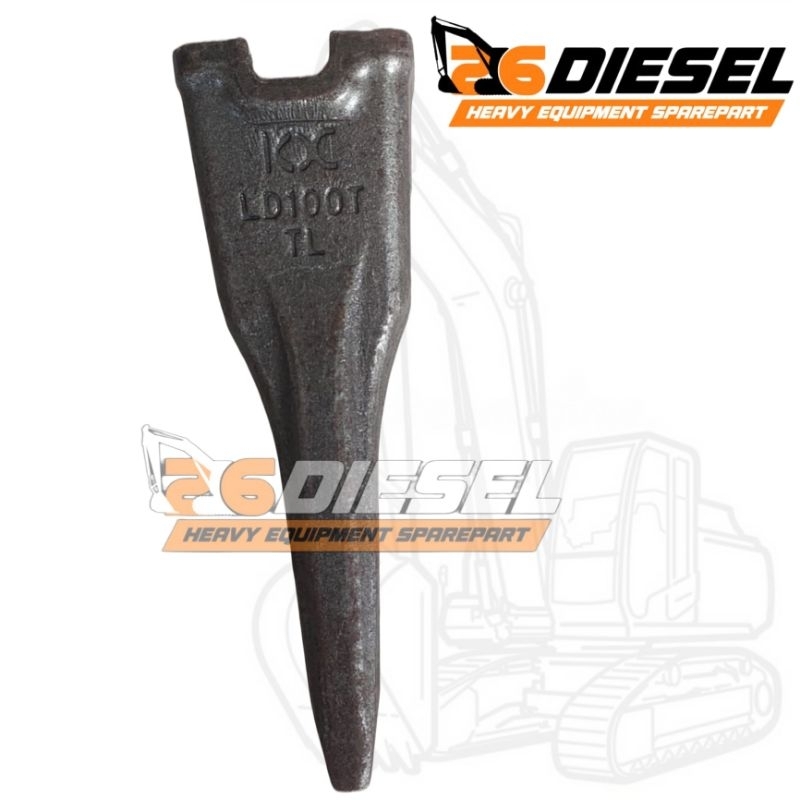 Sany 75 SY75 Tooth Bucket Excavator Bucket Nails Tiger Long Type ...