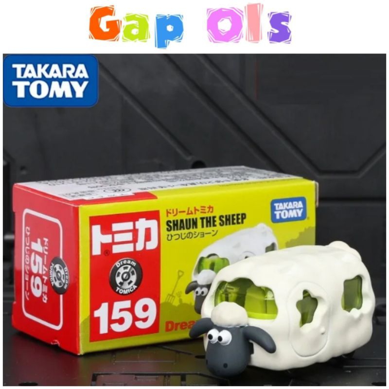 Voiture Miniature Tomica N°159 Shaun Le Mouton - 1:64 Diecast - Boîte Neuve Non Ouverte