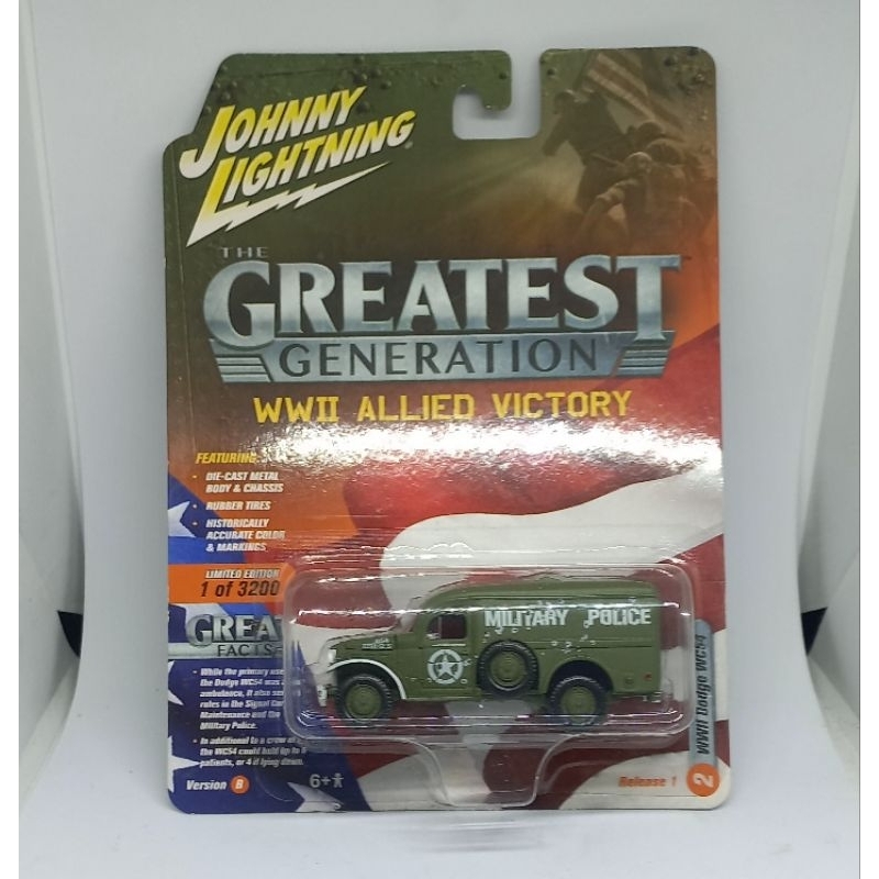 Johnny Lightning Victoria aliada de la Segunda Guerra undial ás