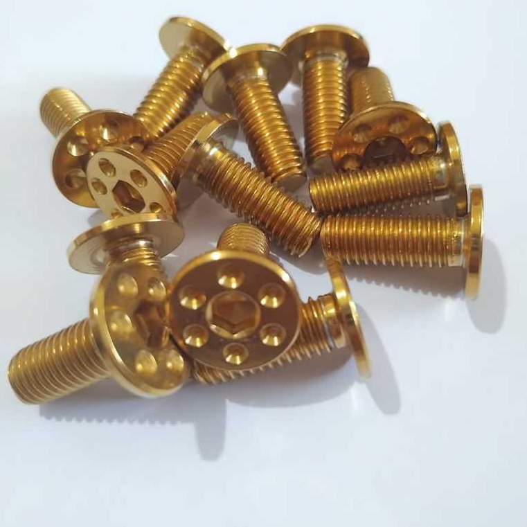 Probolt Bolts DISC Bolts/Plates YAMAHA Spots GOLD Color 100% Original ...