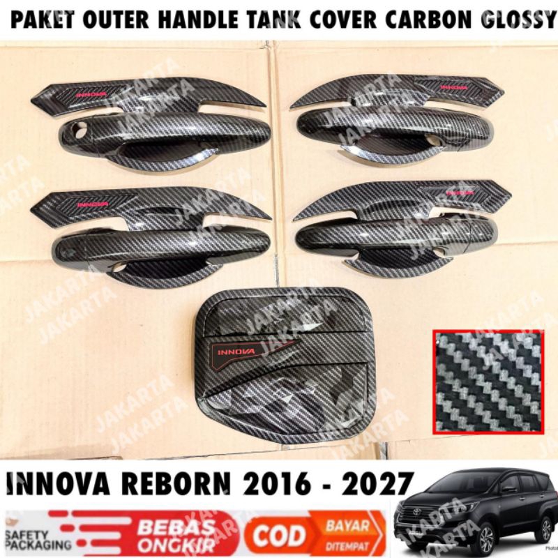 Outer Handle Tank Cover Package for All New Innova Reborn 2016 2024 ...