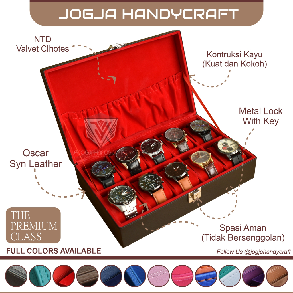 Exclusive Watch Box Contains 10 JUMBO Keys/Watch Box Organizer | Shopee ...
