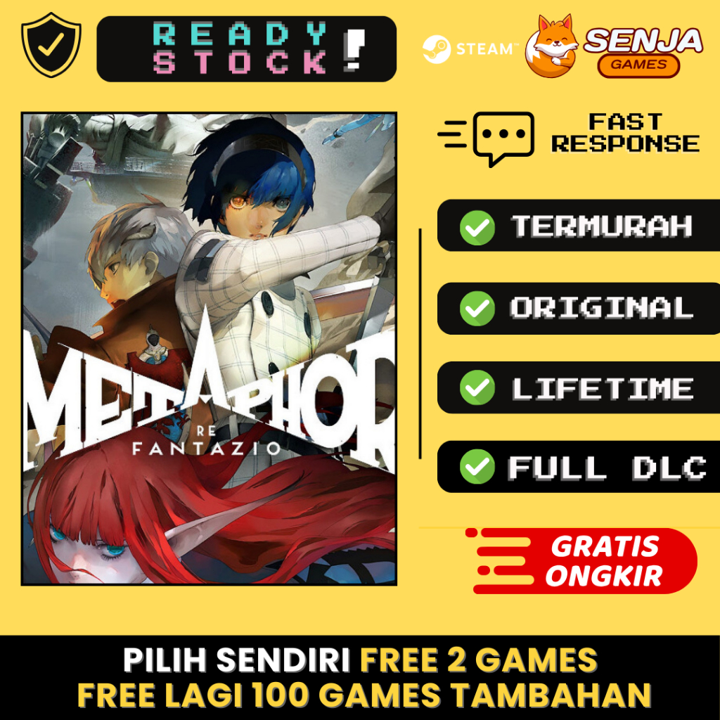 Metaphor ReFantazio FULL DLC+Pre-ORDER DLC ORIGINAL PC GAME | Shopee ...