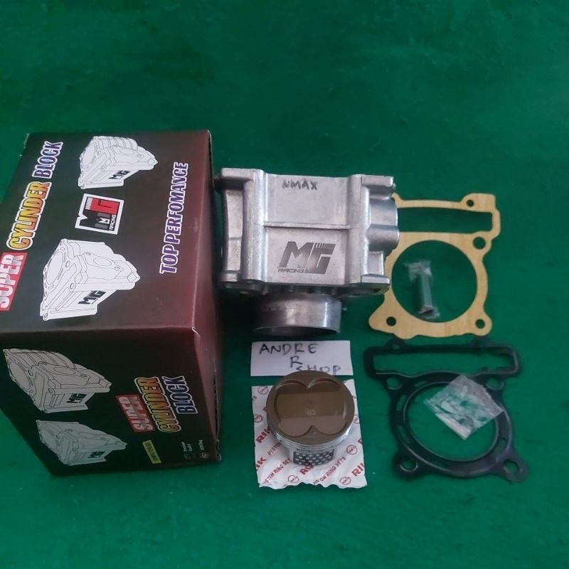 Original mg nmax aerox lexi 62mm 63mm 65mm piston block | Shopee ...