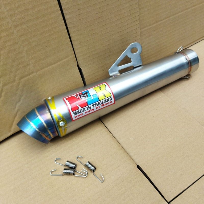 Canister NLK screen type pipe Exhaust Muffler Inlet 51mm Shopee