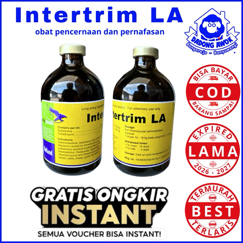 INTERTRIM LA 100 ml original - treats respiratory tract, digestion and ...