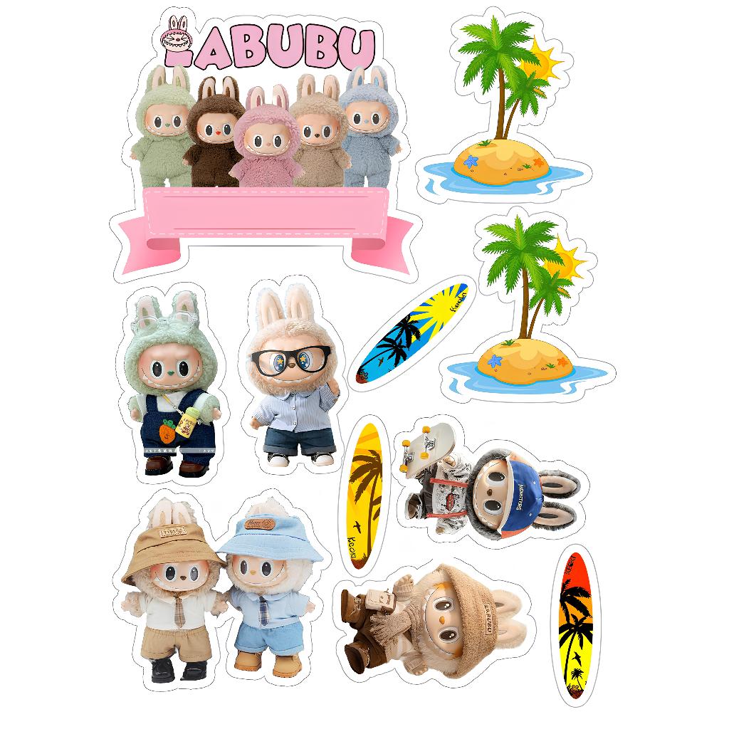 Print Labubu Topper, Birthday Cake Topper | Shopee Philippines