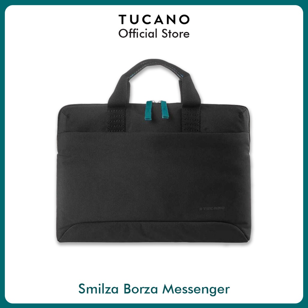 Borsa In Nylon Per MacBook Pro 16 E PC 15,6 Pollici – Tucano Smilza Con Imbottitura E Tracolla Rimovibile, Colore Verde