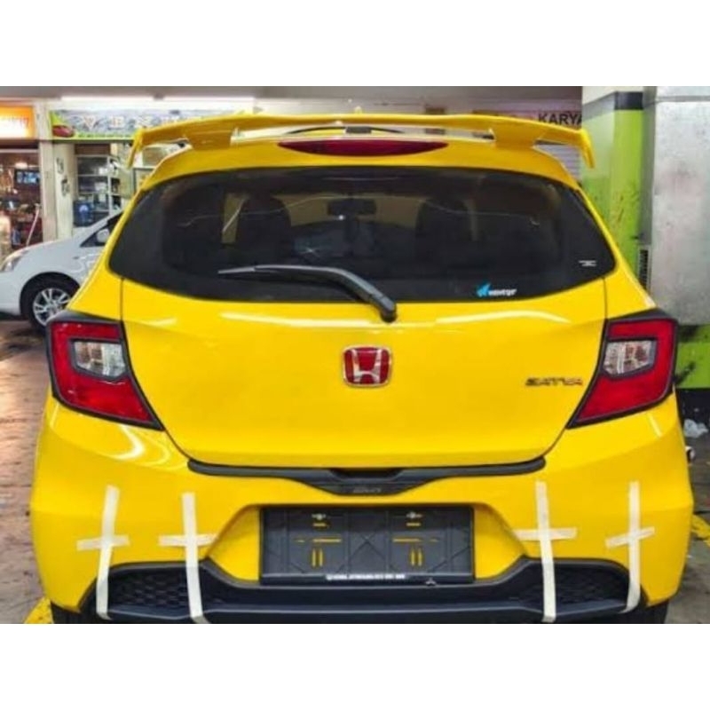 Honda all new brio spoiler, abs wing model, plastic color paint ...