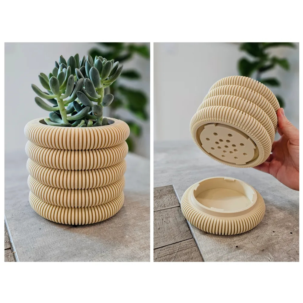 Plant Pot with Hidden Drop Tray | Shopee Philippines