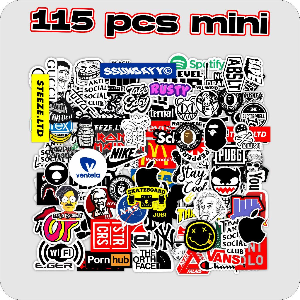HP 115pcs mini stickers pac stickers aesthetic stickers case decoration ...