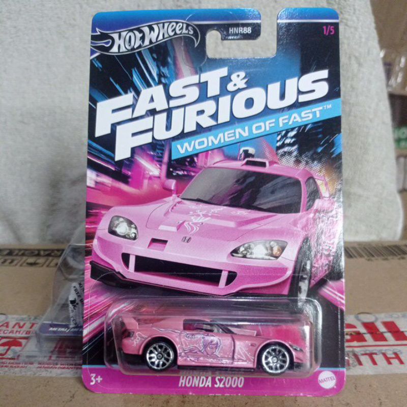 Hotwheels Honda S2000 (suki) Fast Furious Woman of Fast japan sticker ...