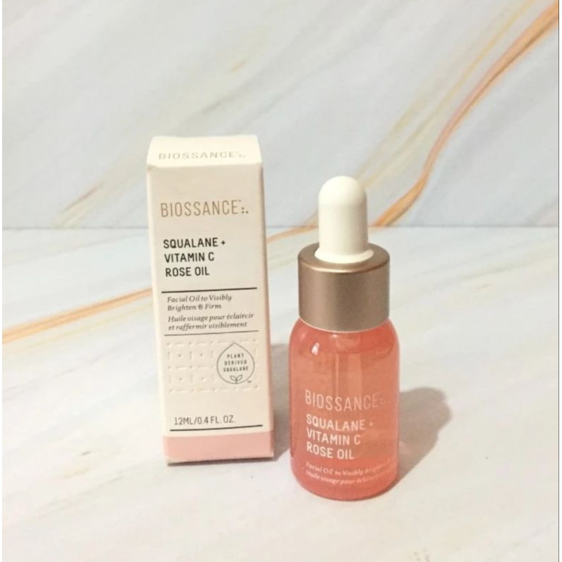 Biossance Squalane Vitamin C Rose Oil - With Box | Shopee Philippines