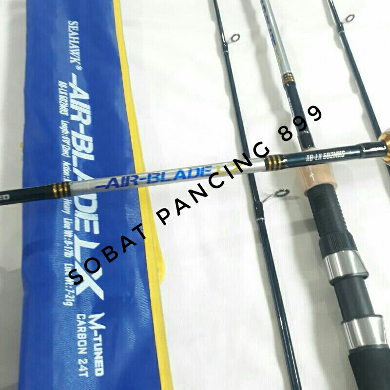 Seahawk Air Blade LX 180 Carbon Hollow Spinning Rod | Shopee Philippines