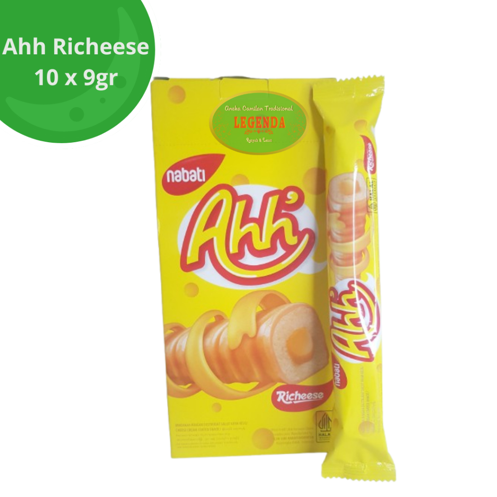 Nabati Ahh Richeese 1 box contains 10x9g | Shopee Philippines