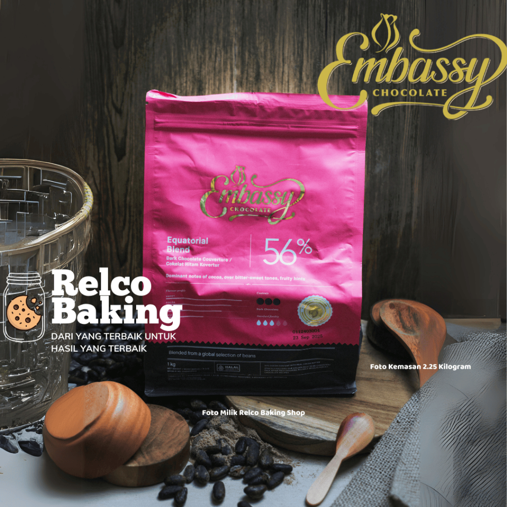 Embassy Equatorial Blend Dark Chocolate Couverture 1Kg | Shopee Philippines
