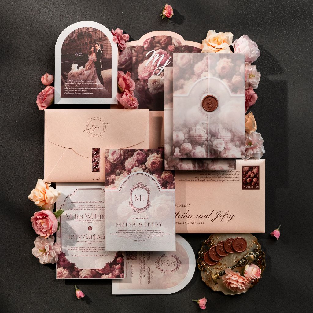 Wedding invitation sample E.12.1 (XH) | Shopee Philippines