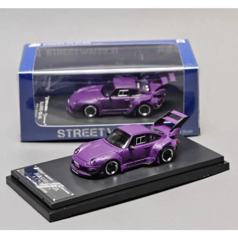 Street Warior x Ghost Player RWB Porsche 993 High & Low Wing Matte ...