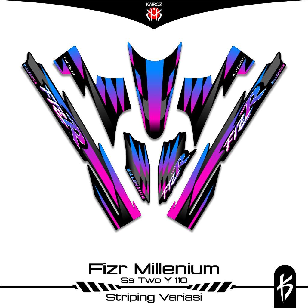 Striping F1zr Sku 3 Fiz R Sticker Fizr Z Ss Two Y110 Ss 110 Les Sticker ...
