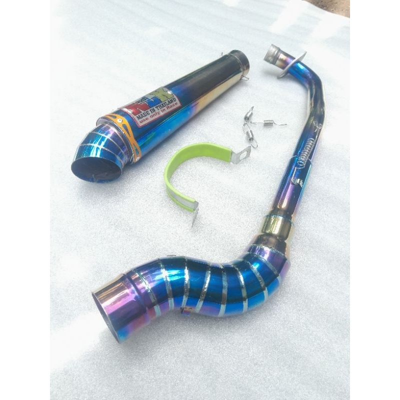 NLK Pipe canister conical open specs exhaust pipe for Wave 125 Xrm 110/ ...