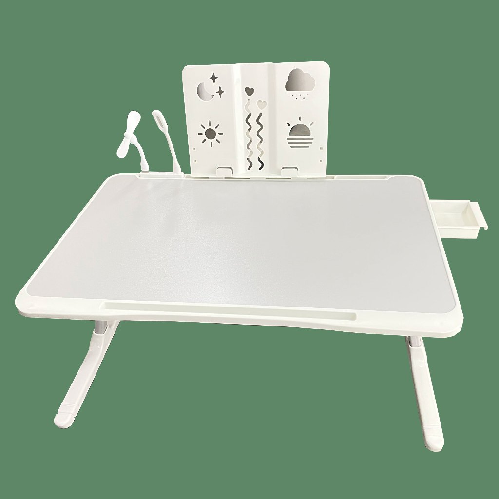 Folding Laptop Study Table Foldable Bed Table with USB Port - AV-60 ...