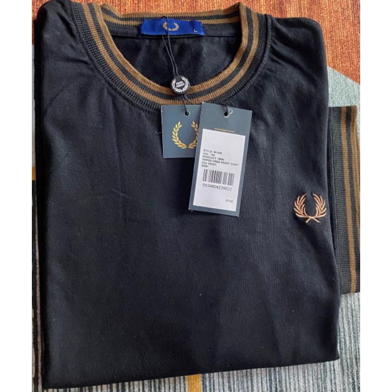 Fr3d P3r*y Tshirt Black list brown | Shopee Philippines